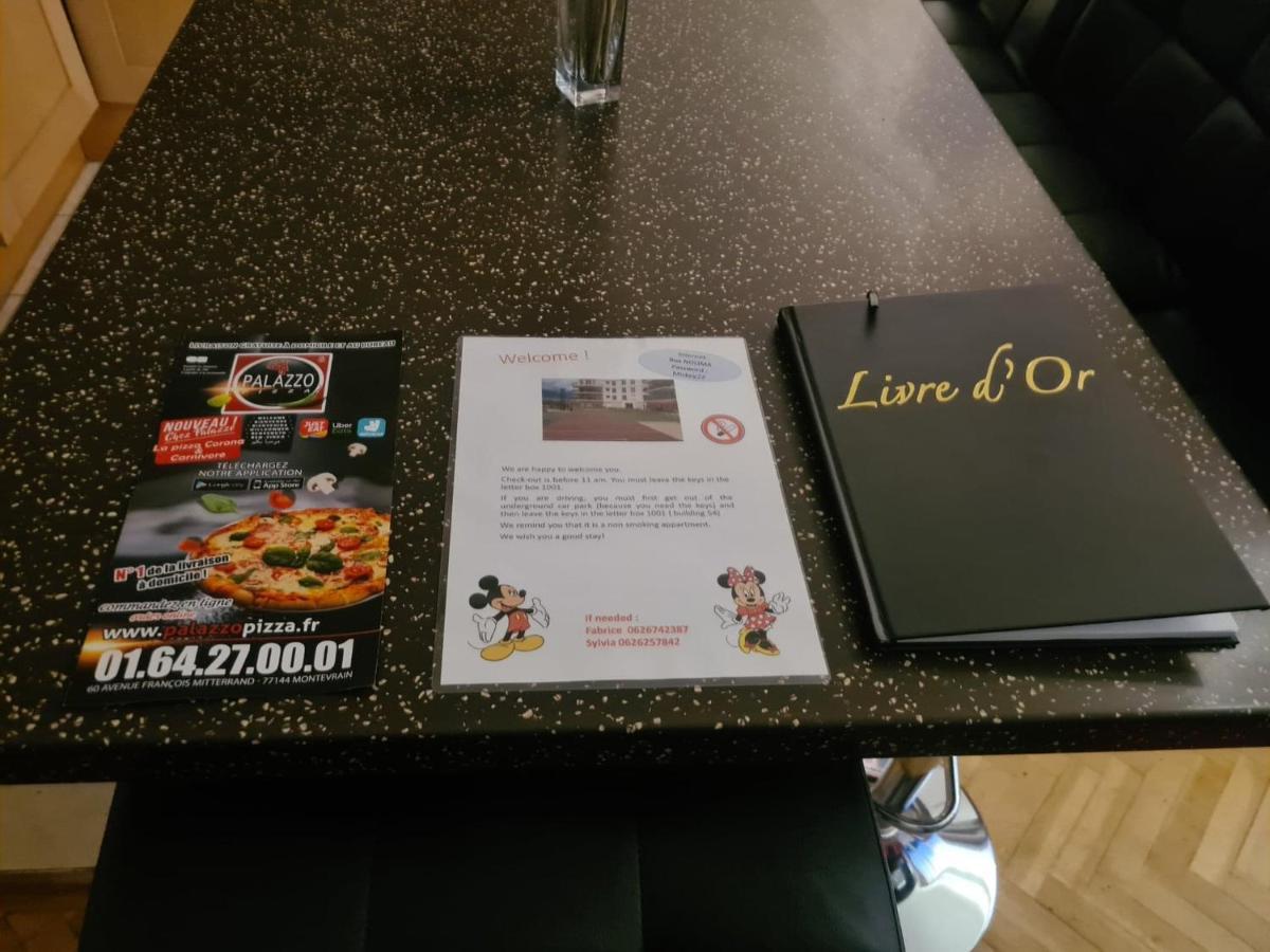 Appartement Avec Rez De Jardin A Disneyland モンテヴラン エクステリア 写真